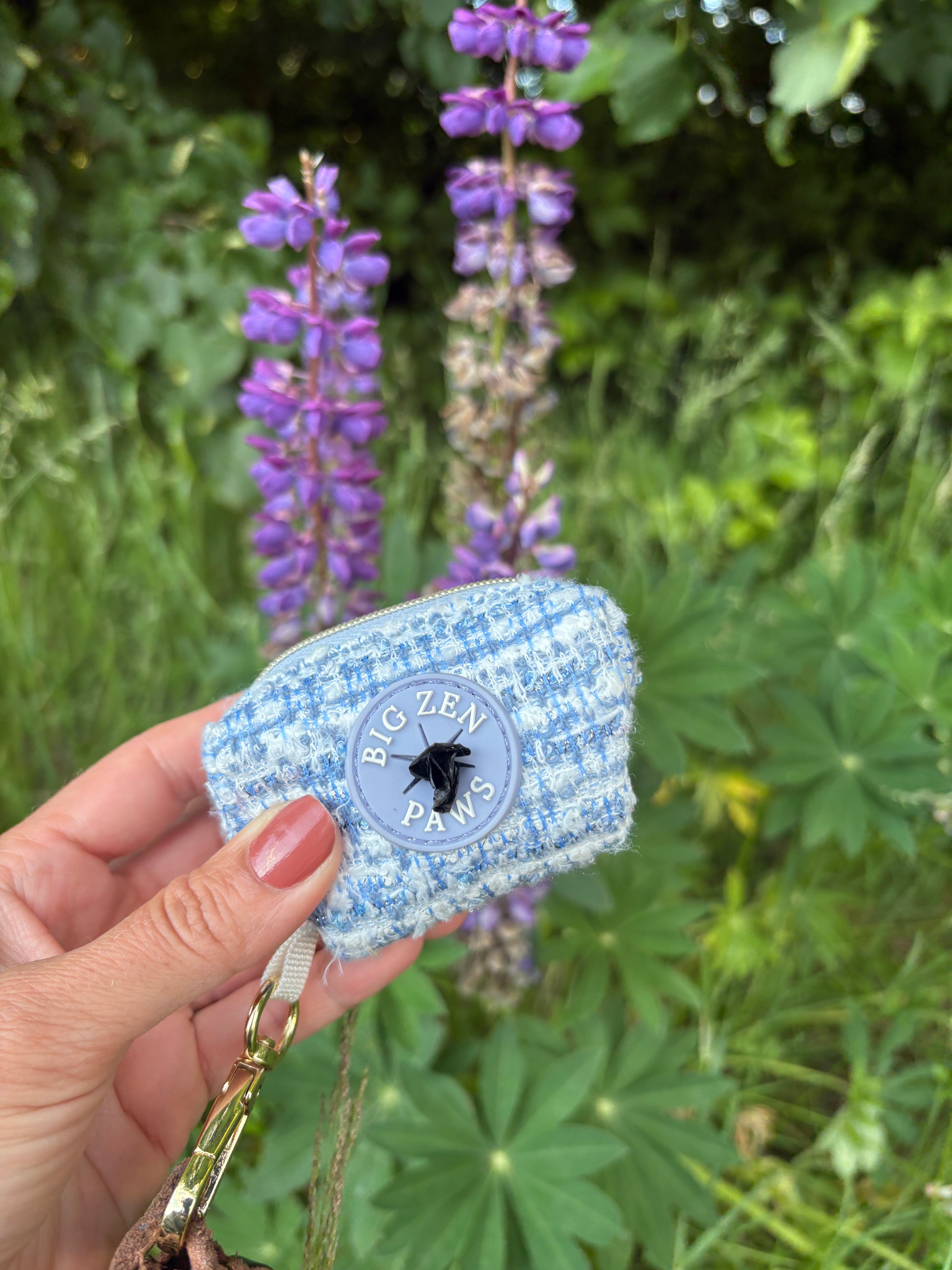 Sky Tweed Poop Bag Holder