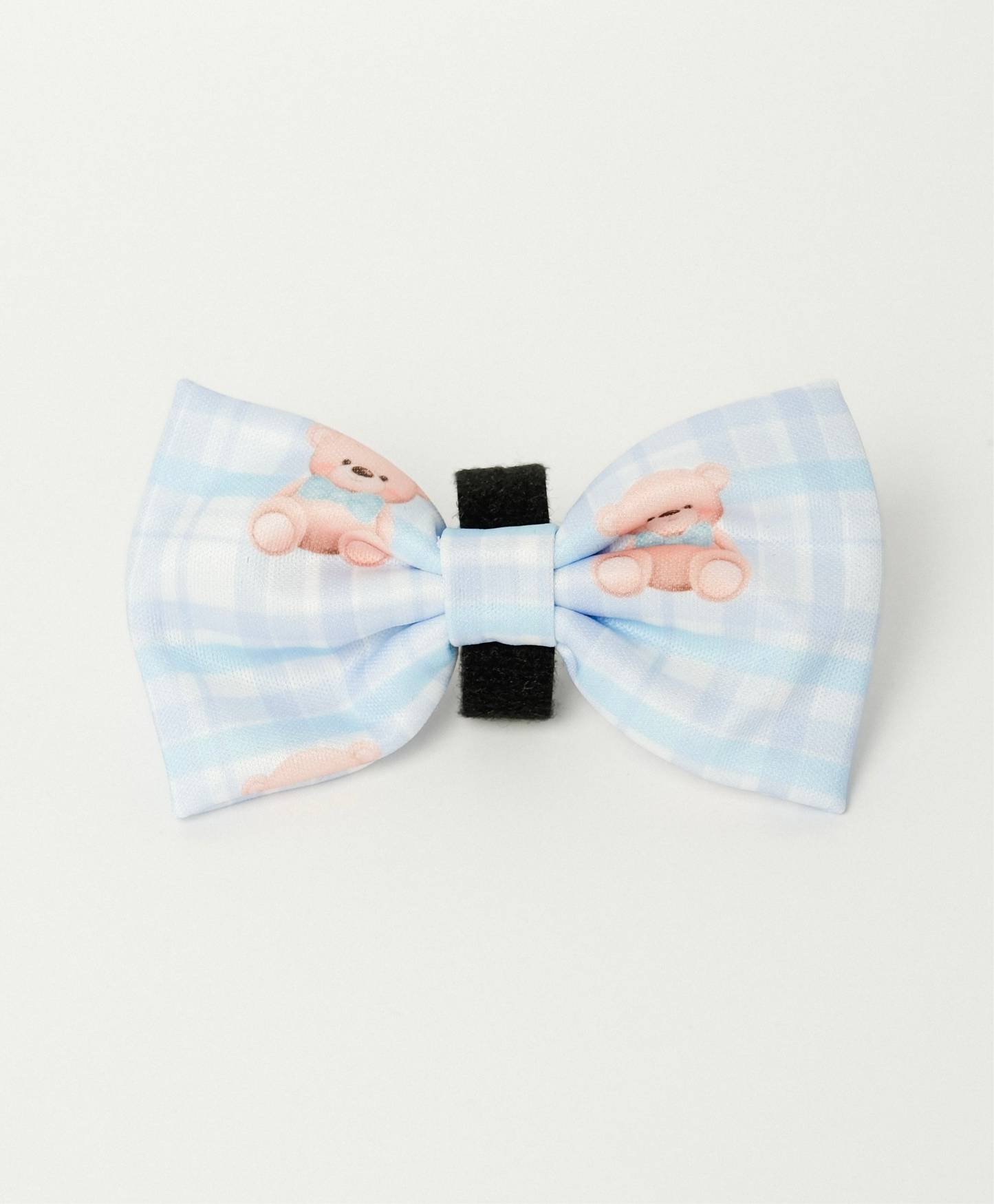Beary Blue Bow Tie