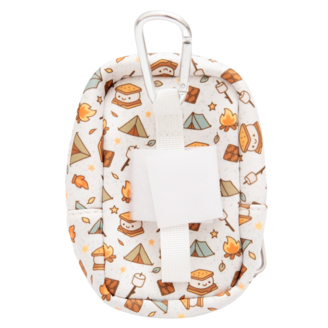 S’mores Backpack Treat and Poop Bag Holder