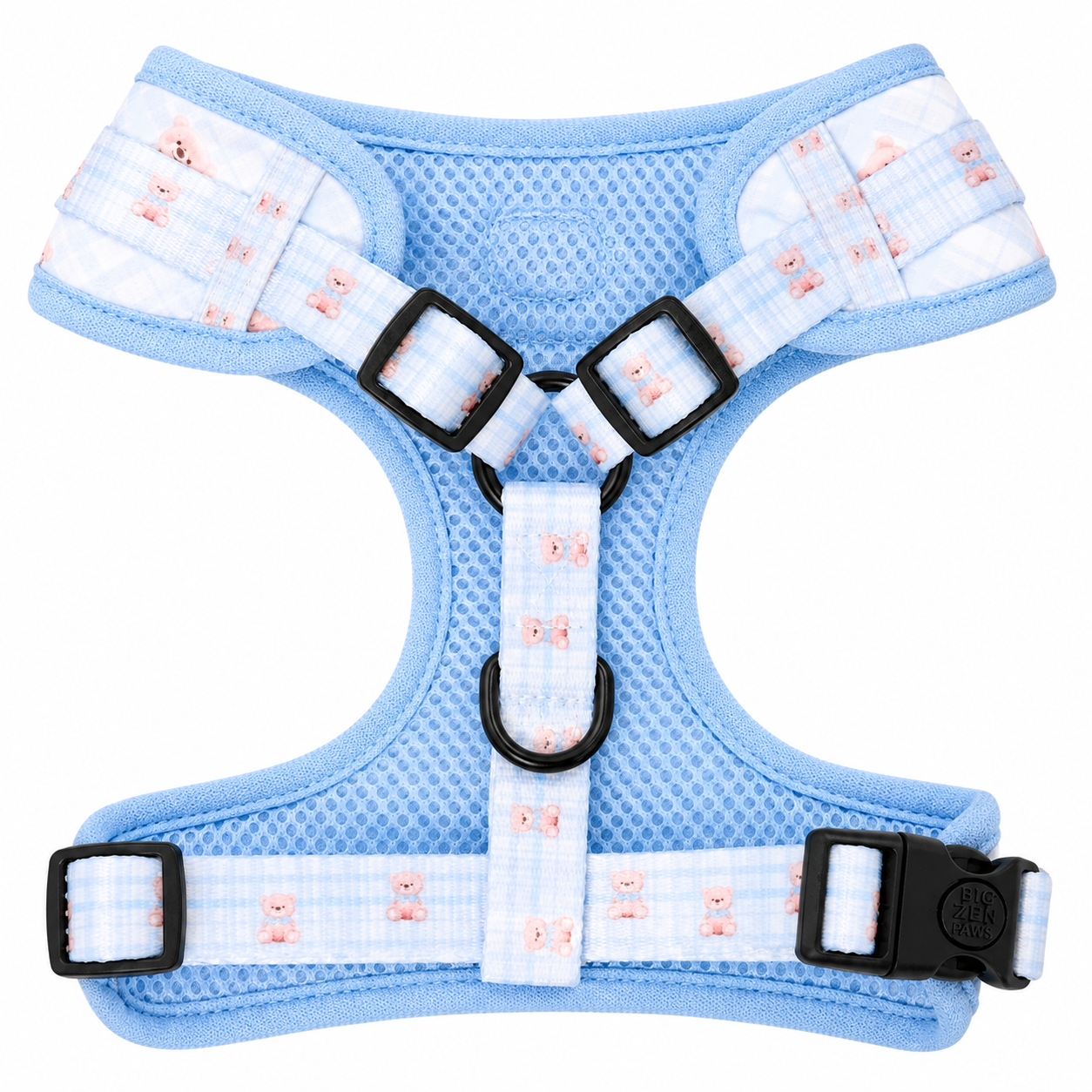 Beary blue harness