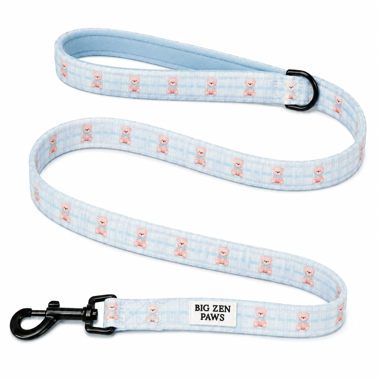 Beary Blue Leash