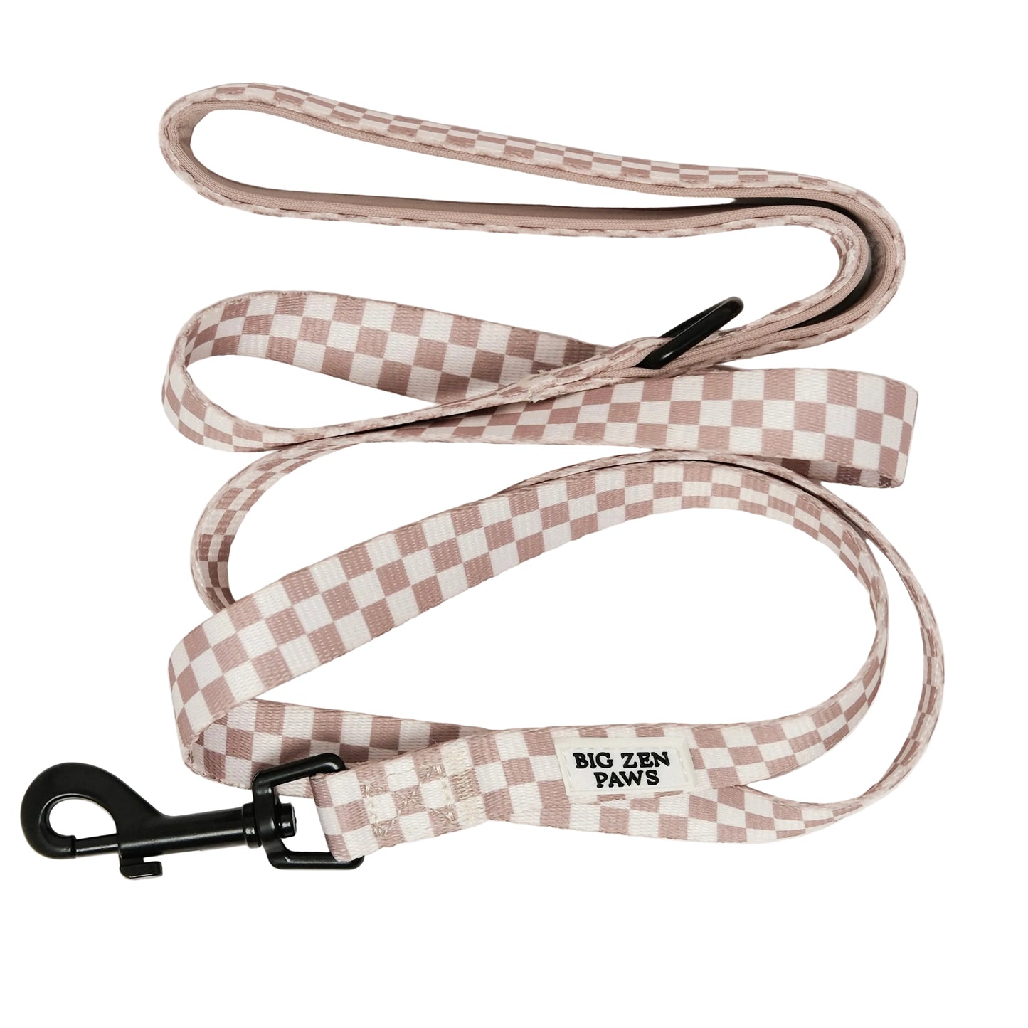 Checkerboard charm leash