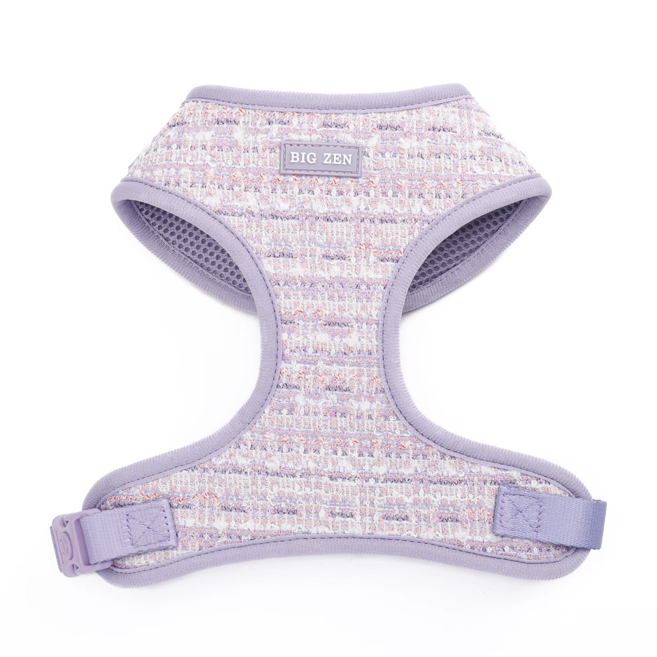 Lavender Tweed Harness