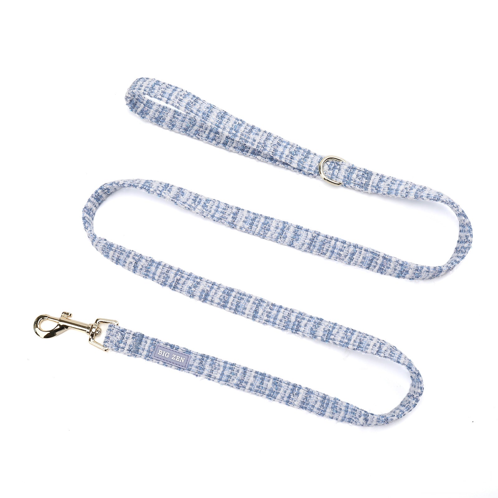 Sky Tweed Leash