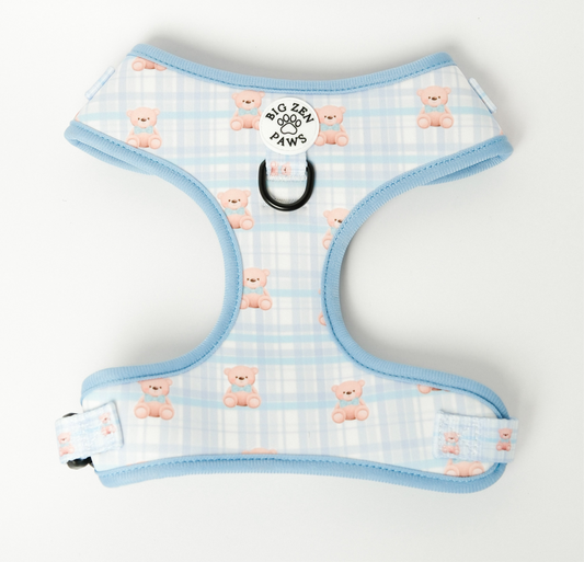 Beary blue harness