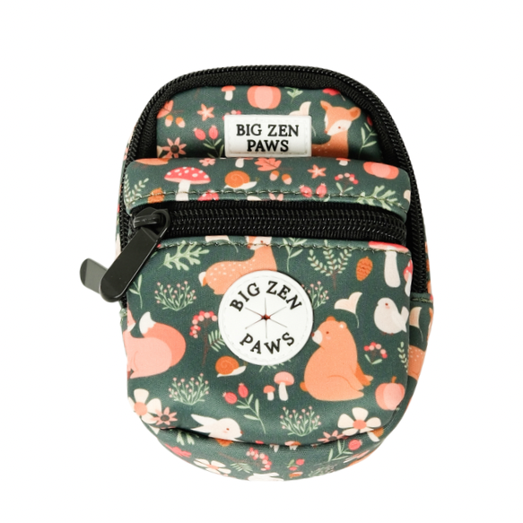 Forest Friends Backpack Treat and Poop Bag Holder