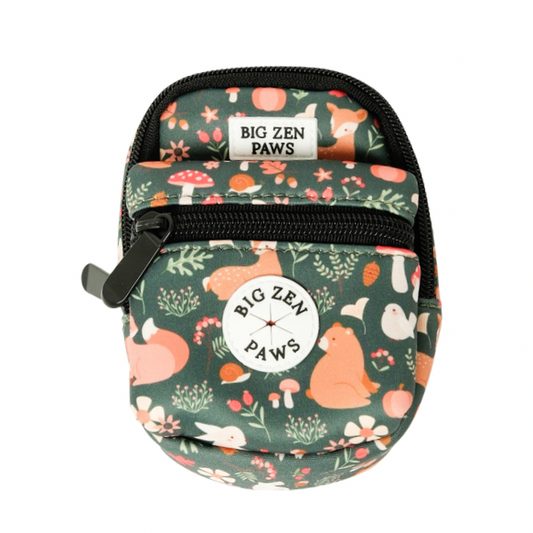 Forest Friends Backpack Treat and Poop Bag Holder