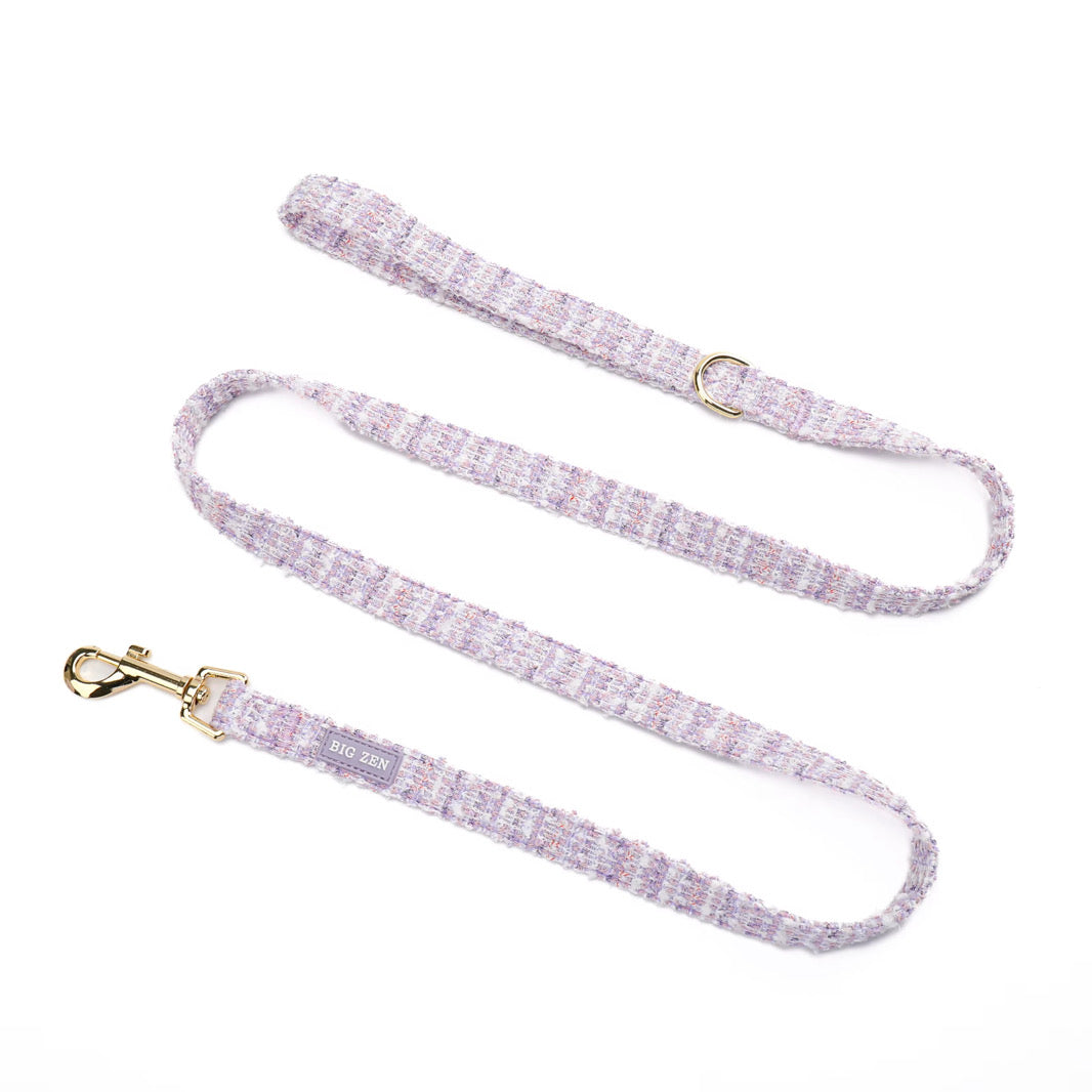 Lavender Tweed Leash