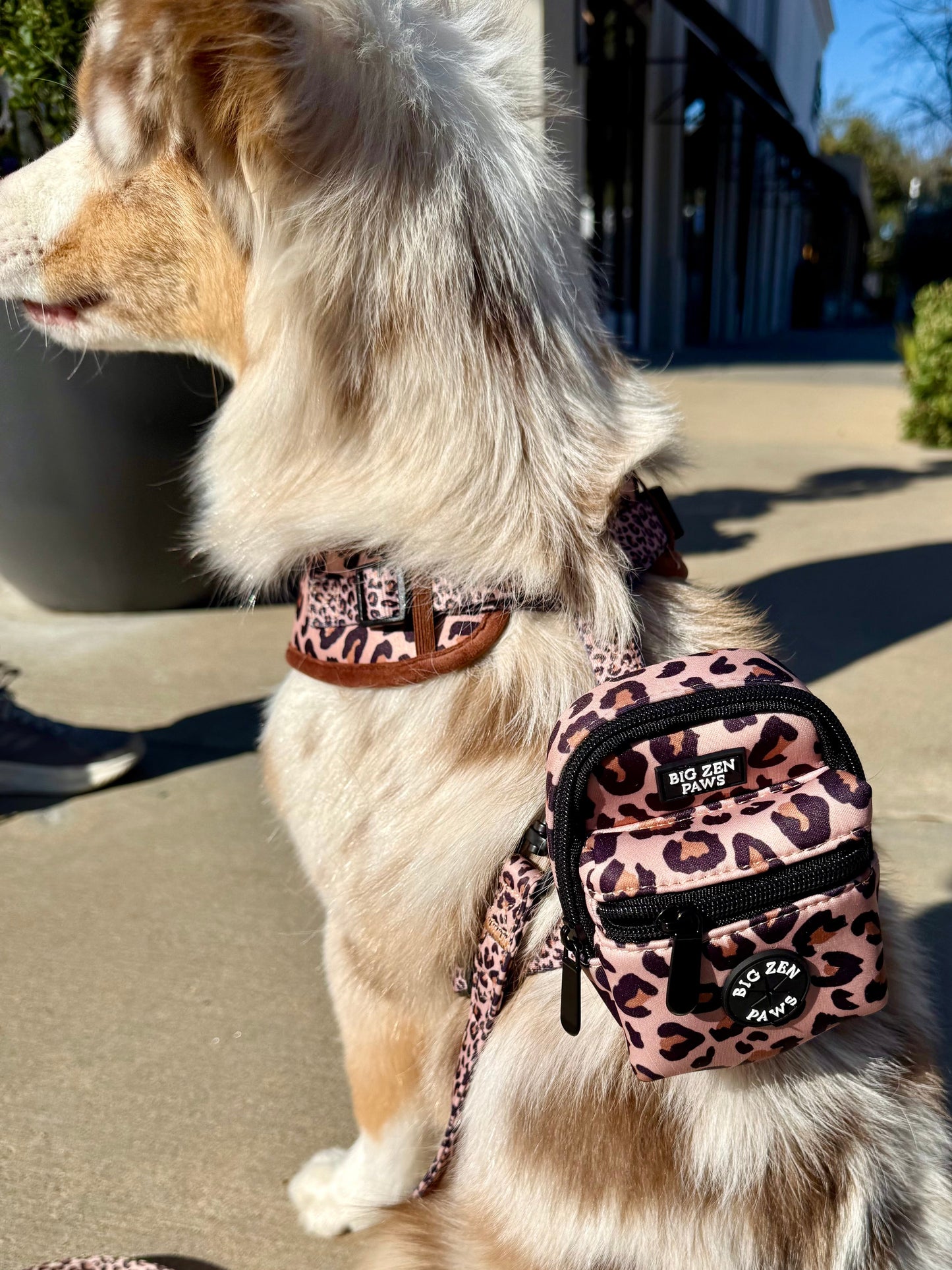 Safari backpack poop and treat bag