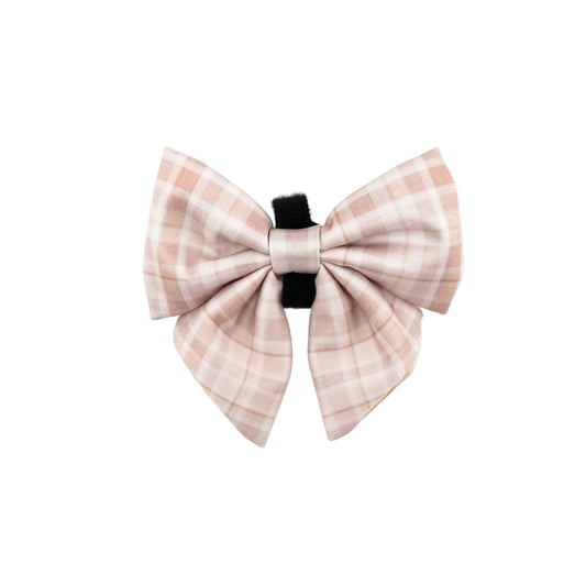 Cloud Foam Latte Sailor Bow