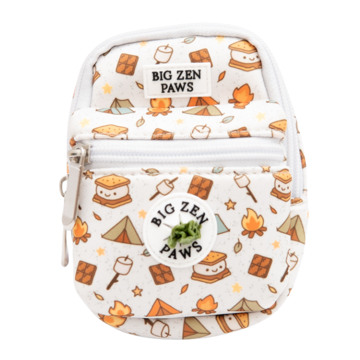S’mores Backpack Treat and Poop Bag Holder