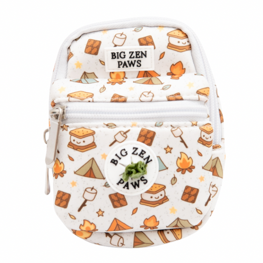 S’mores Backpack Treat and Poop Bag Holder