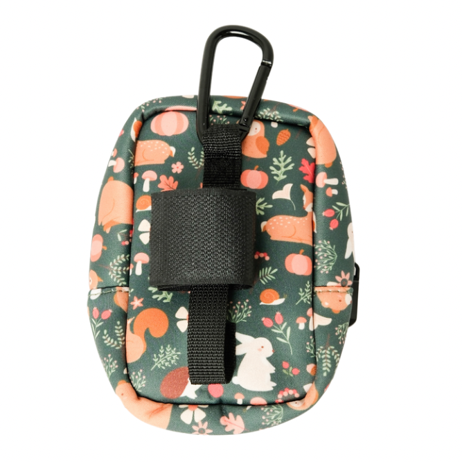 Forest Friends Backpack Treat and Poop Bag Holder