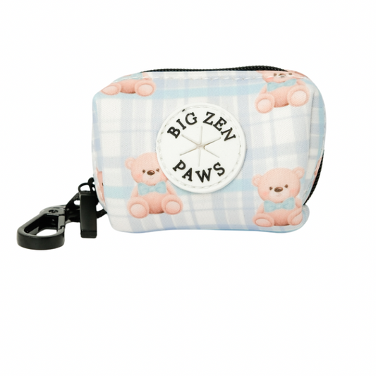 Beary Blue Poop Bag