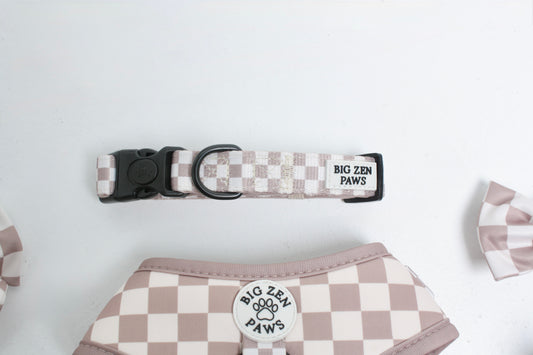 Checkerboard Charm Collar